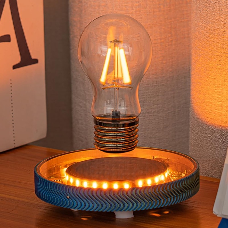 Office And Tech - Lampu Meja LED Nirkabel Mengambang untuk