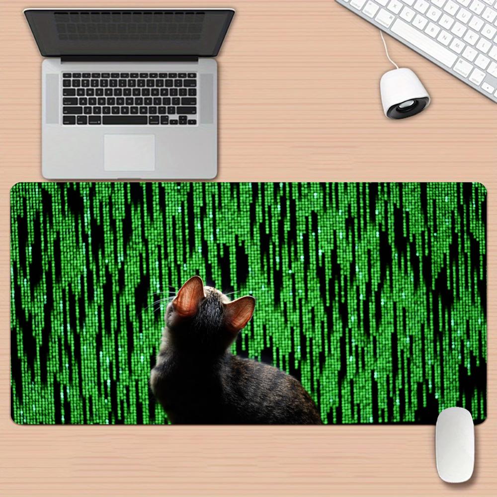 Tech Matrix Code Cat Art alas  - Office Desk Tech Accessories ulasan dan harga