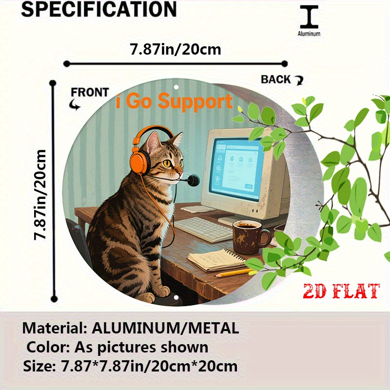 CIFBUY 2D Flat Funny Tech Supp - Office And Tech ulasan dan harga