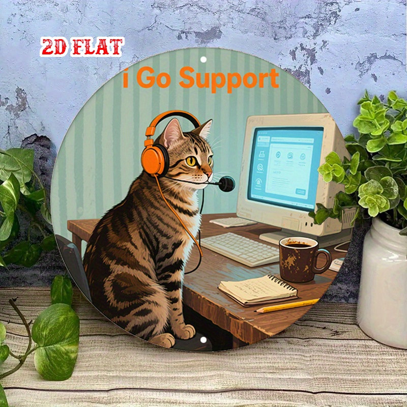 CIFBUY 2D Flat Funny Tech Supp - Office And Tech ulasan dan harga