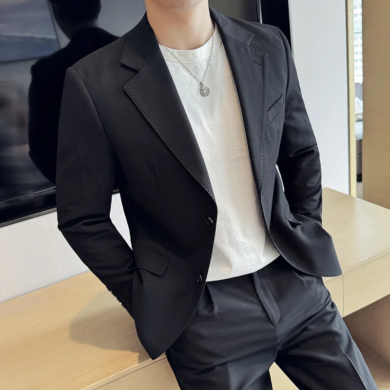 Tencel setelan pakaian kantor  - Office Tech Jacket ulasan dan harga