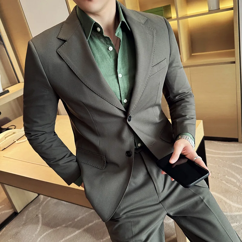 Tencel setelan pakaian kantor  - Office Tech Jacket ulasan dan harga
